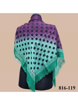Polo Craft Desenli Flamlı Eşarp 816-119
