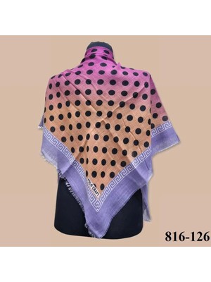 Polo Craft Desenli Flamlı Eşarp 816-126