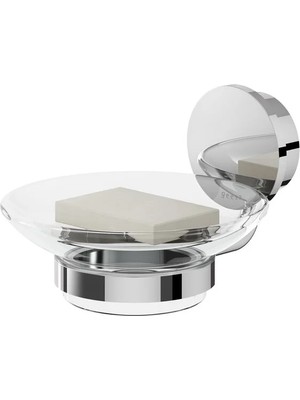 Geesa 917203 02 Opal Krom Duvar Montajlı Sabunluk
