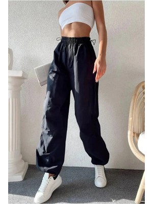 Exit Collection Paraşüt Pantolon Beli Paçası Ayarlanabilir Lastikli