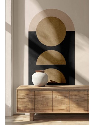 Kanvassepetinet Kendinden Yapışkanlı Kalın Kanvas Dokulu Minimalist Art Duvar Kağıdı , Kolay Uygulama