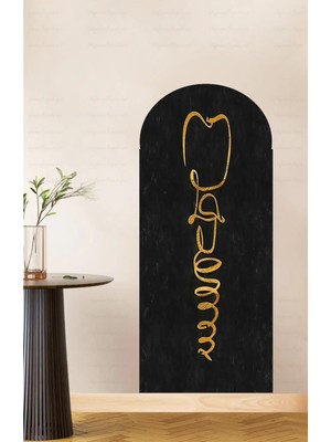 Kanvassepetinet Kendiliğinden Yapışkanlı Kalın Kanvas Dokulu Dekoratif Bohem Art Soyut Duvar Kağıdı Duvar Stickerı