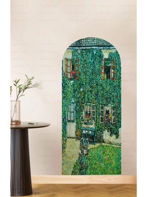 Kanvassepetinet Kendiliğinden Yapışkanlı Kalın Kanvas Dokulu Dekoratif Bohem Art Soyut Duvar Kağıdı Duvar Stickerı