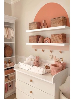 Kanvassepetinet Kendiliğinden Yapışkanlı Kumaş Kanvas Dokulu Duvar Kağıdı Boho Bohem  Soft Renklerıki Parça Salon