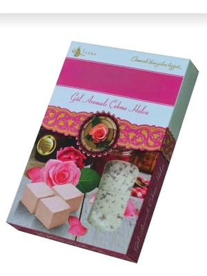 Amara Shop Center Güllü Çekme Helva Şekerleme Tatlı Meşhur Kastamonu Çekme Helvası 280GR