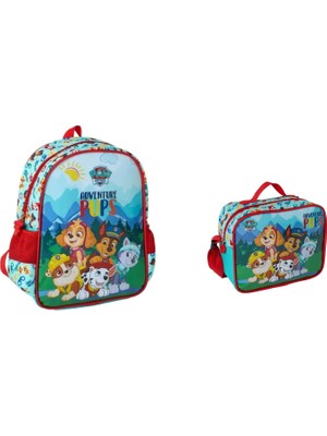 Wiggle Paw Patrol Anaokul Çantası  ve Beslenme Çantası