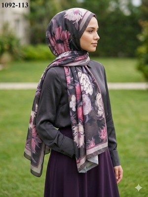 Vel Scarfs Velscarfs Soft Pamuk Şal (Kahverengi) 1092-113