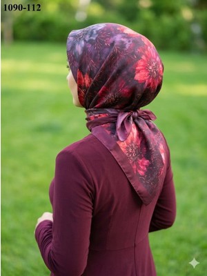 Vel Scarfs Velscarfs Soft Pamuk Parla Eşarp (Bordo) 1090-112