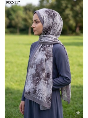 Moon Scarf Bambu Kraş Pamuk Şal (Vizon) 1052-117