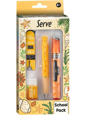 Serve Deep Dörtlü Set Doğa Serisi 07MM
