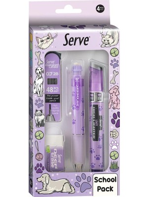 Serve Deep Dörtlü Set Doğa Serisi 07MM