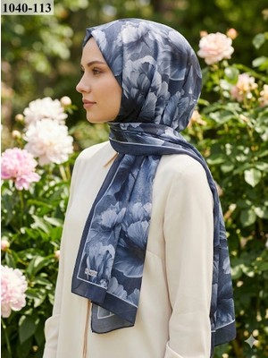 Moon Scarf Soft Pamuk Şal (Gri) 1040-113