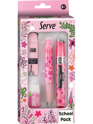 Serve Deep Dörtlü Set Doğa Serisi 07MM