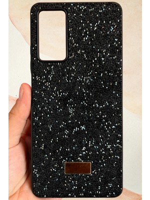 3D Sepetim Redmi Note 11 Pro Yıldız Tozu Premium Siyah Silikon Kılıf