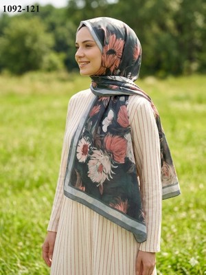 Vel Scarfs Velscarfs Soft Pamuk Şal (Gri) 1092-121