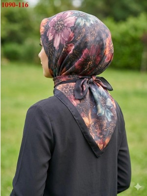 Vel Scarfs Velscarfs Soft Pamuk Parla Eşarp (Siyah) 1090-116