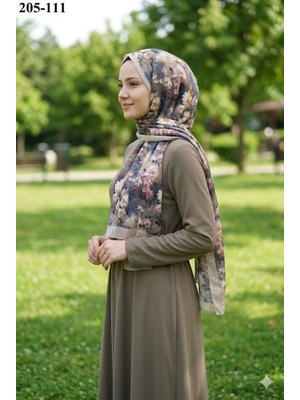 Belinda Scarf Bambu Kraş Pamuk Şal (Vizon) 205-111