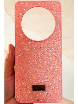 3D Sepetim Redmi 14C Yıldız Tozu Premium Pembe Silikon Kılıf
