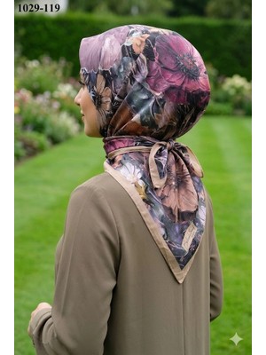 Belinda Scarf Bambu Pamuk Eşarp (Bej) 1029-119