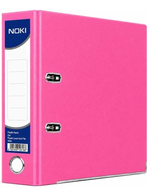 Noki Plastik Klasör Genis Pembe