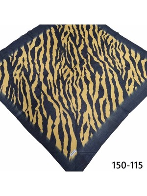 Bonjela Desenli Mio Caz Pamuk Eşarp 150-115