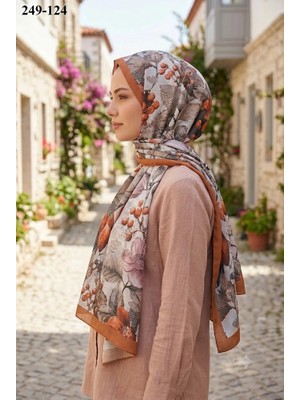 Sharell Fransız Ipeği Şal (Bakır) 249-124