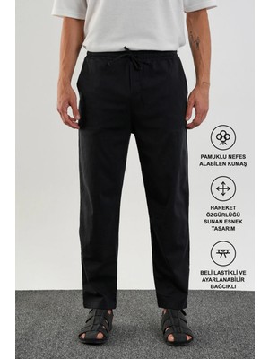 Redline Karalyan Erkek Comfort Fit Rahat Kesim Pamuklu Pantolon