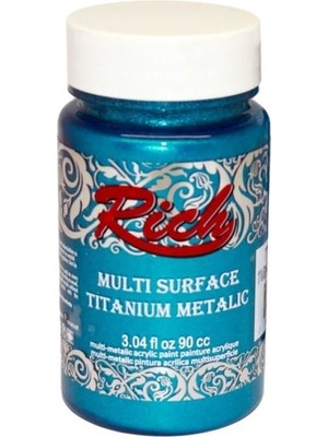 Solmazlar Online Rich Multi Surface Titanium 2572 Turkuaz Metalik 90 cc