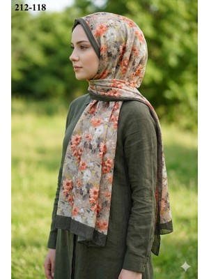 Sharell Bambu Kraş Pamuk Şal (Yeşil) 212-118