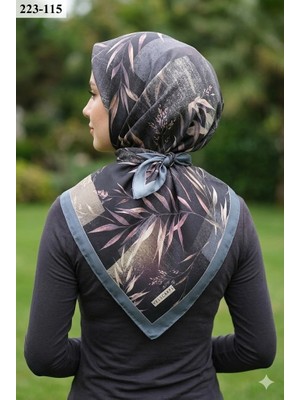 Vel Scarfs Velscarfs Soft Pamuk Parla Eşarp (Gri) 223-115