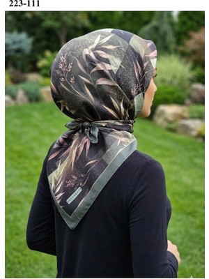 Vel Scarfs Velscarfs Soft Pamuk Parla Eşarp (Yeşil) 223-111