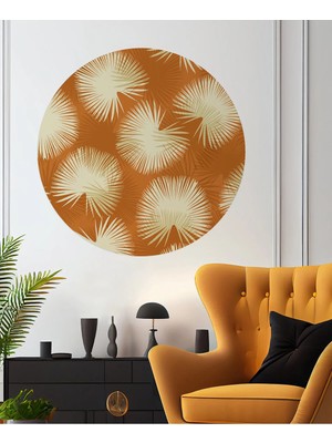 Kanvassepetinet Kendiliğinden Yapışkanlı Kalın Kanvas Dokulu Dekoratif Bohem Art Soyut Duvar Kağıdı Duvar Stickerı