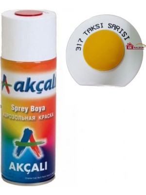Solmazlar Online Akçalı Sprey Boya 400 ml 317 Taksi Sarısı