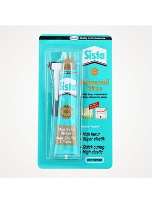 Solmazlar Online Sista Üniversal Silikon Tüp 50 gr Şeffaf