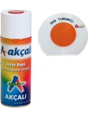 Solmazlar Online Akçalı Sprey Boya 400 ml 309 Turuncu