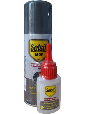 Solmazlar Online Selsil Hızlı Yapıştırıcı 200 ml + 50 gr Set