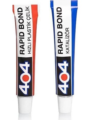 Solmazlar Online 404 Rapid Epoksi Plastik Çelik Yapıştırıcı 16 gr