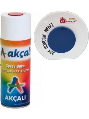 Solmazlar Online Akçalı Sprey Boya 400 ml 324 Boncuk Mavi