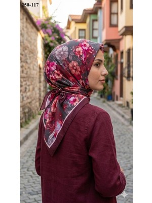 Vel Scarfs Velscarfs Soft Pamuk Parla Eşarp (Bordo) 250-117