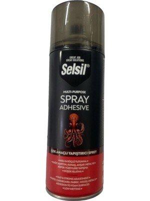 Solmazlar Online Selsil Çok Amaçlı Sprey Yapıştırıcı 400 ml