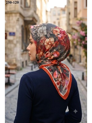 Vel Scarfs Velscarfs Soft Pamuk Parla Eşarp (Kiremit) 250-120