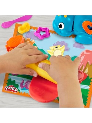 Şekiller ve Renkler Dino Başlangıç Seti | 2 Yaş ve Üzeri Çocuklar Için Dokunsal ve Duyusal Oyun Seti | Dinozor Oyuncağı | 11 Aksesuar Dahil | Sanat ve El Işi Etkinlikleri