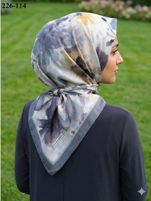 Vel Scarfs Velscarfs Soft Pamuk Parla Eşarp (Gri) 226-114
