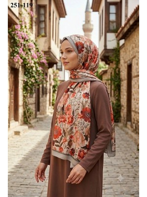 Sharell Fransız Ipeği Şal (Vizon) 251-119