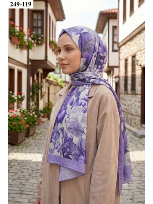 Sharell Fransız Ipeği Şal (Indigo) 249-119