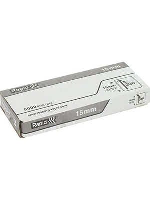 Shoplet Uç, N ° 8 Rapid Agraf, Yükseklik 15 mm – 5000 Uçlar