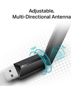 Kablosuz Wifi Alıcı AC1300 Mbps Dual Band USB 3.0 Adaptör