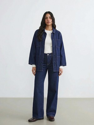 Lc Waikiki Yeni Sezon Wideleg Kadın Jean Pantolon