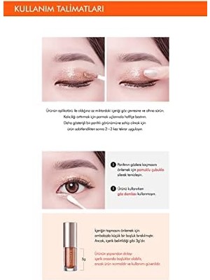 Işıltılı ve Parlak Glitter Likit Göz Farı No.5 Dragon Fantasy Prism Eyeshadow