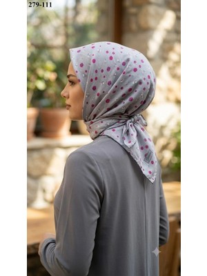 Sharell Desenli Soft Pamuk Eşarp 279-111